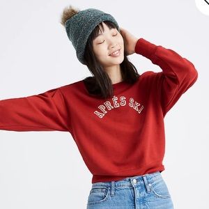 Après-Ski Pleated Sleeve Sweatshirt